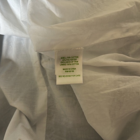 Y2K Lilly Pulitzer Regency True Blue Seashells Bubble Strapless Mini Dress - Picture 7 of 8